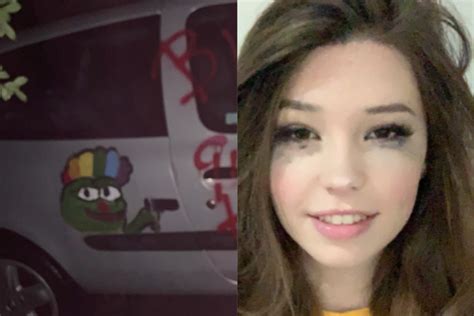 Belle Delphine now claims she was arrested after vandalizing a car